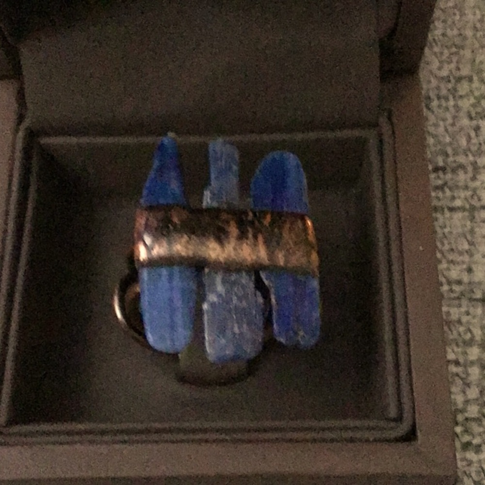 Vintage Copper Gem Ring!